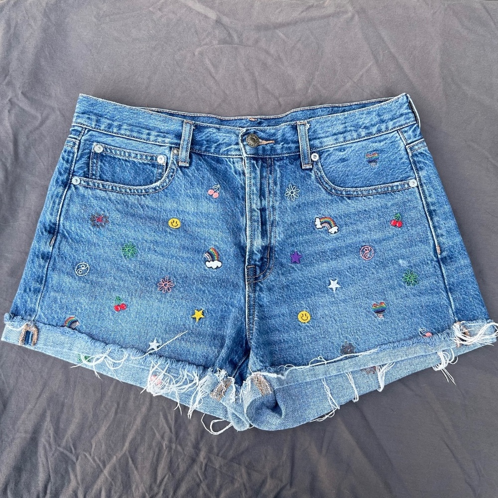American Eagle AE Denim '90s Boyfriend Short, Size 8